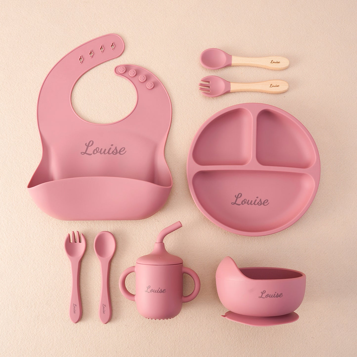 Nosso kit mais completo — pensado para acompanhar cada fase da introdução alimentar do seu bebê 🤍