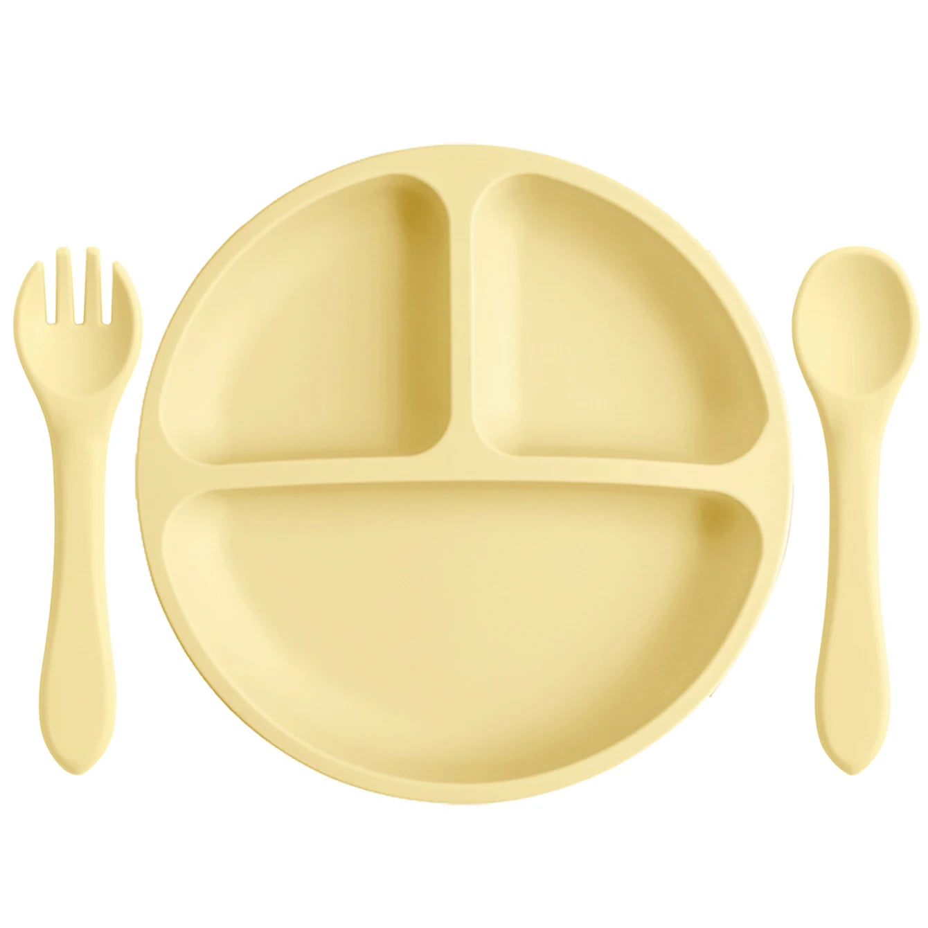 Meu Primeiro Pratinho e Talheres de Silicone – Personalizado