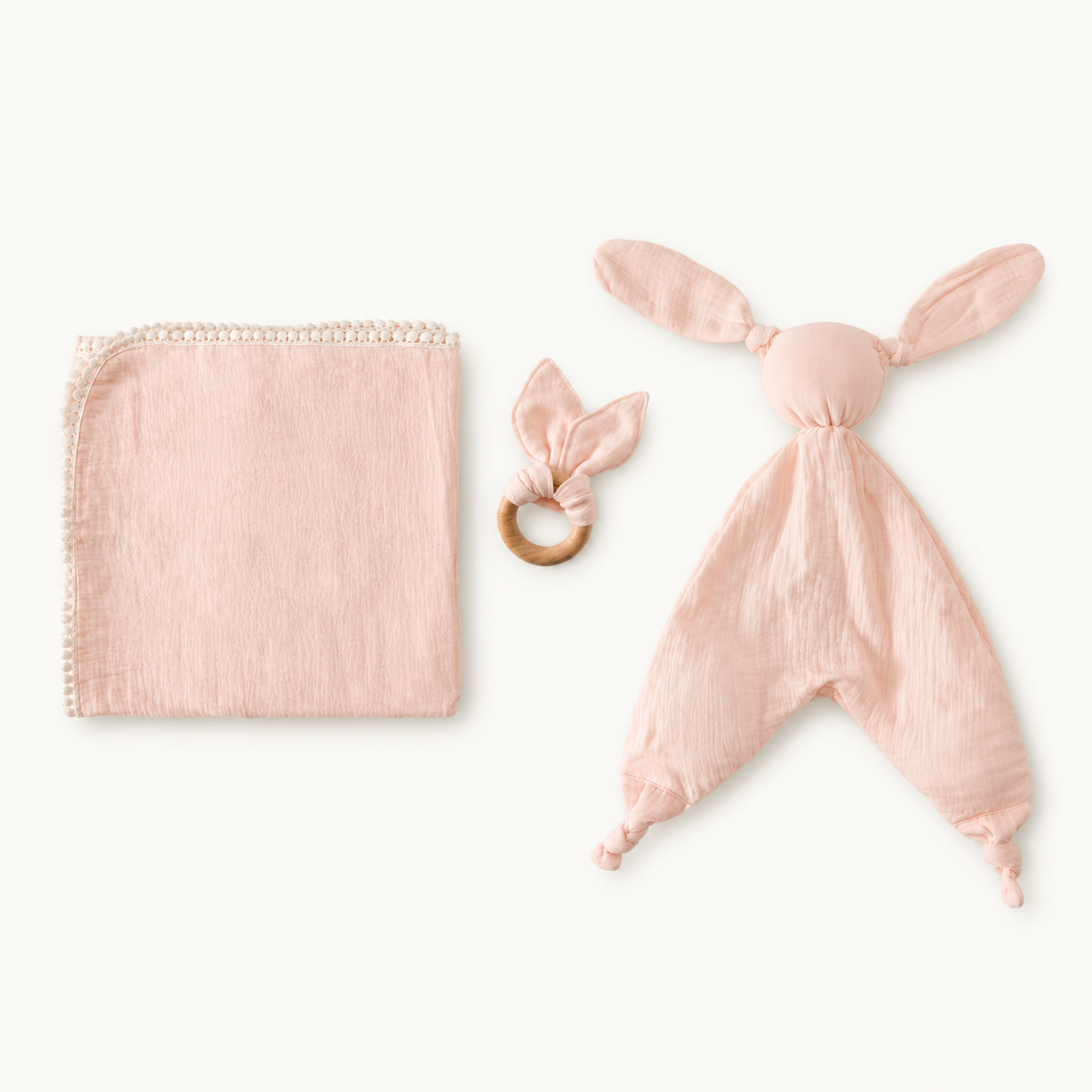 Kit Soninho Personalizado com Manta, Naninha e Mordedor