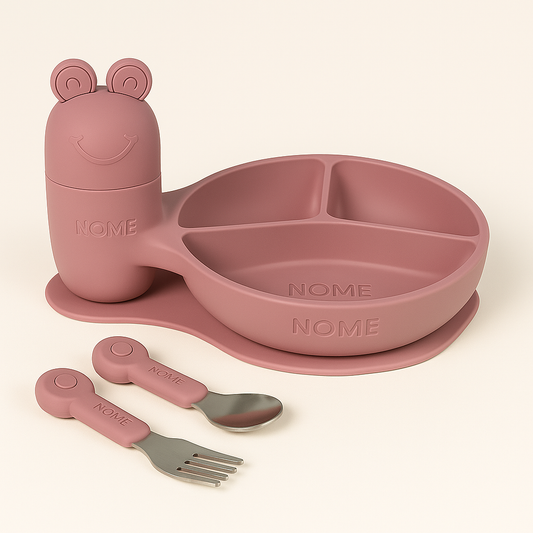 Kit de Alimentação Personalizável - Baby Frog