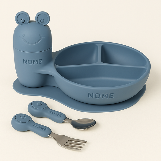 Kit de Alimentação Personalizável - Baby Frog