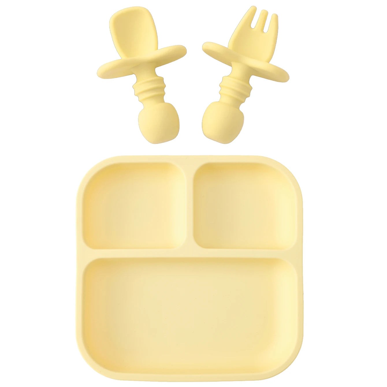Meu Primeiro Pratinho e Talheres de Treinamento – Personalizado