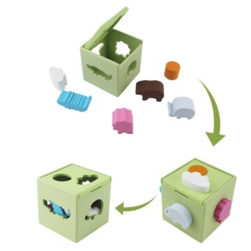 Brinquedo de Silicone Jogo de Chá Infantil (7 peças) – Bebê Bem-Querer